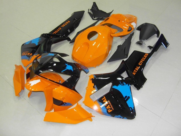 Abs Plástico CBR 600RR 05-06 - Laranja Preto Abs Plástico CBR 600RR 05-06 - Laranja Preto