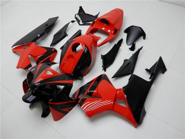 Abs Plástico CBR 600RR 05-06 - Vermelho Preto Abs Plástico CBR 600RR 05-06 - Vermelho Preto