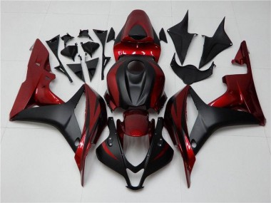 Abs Plástico CBR 600RR 07-08 - Vermelho Preto