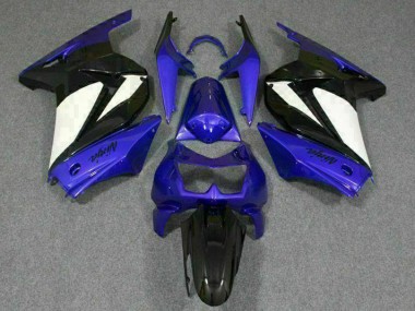 Abs Plástico EX250 08-12 - Azul Branco Preto Ninja