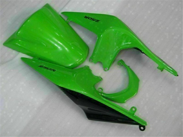 Abs Plástico EX250 08-12 - Verde Preto Ninja Abs Plástico EX250 08-12 - Verde Preto Ninja