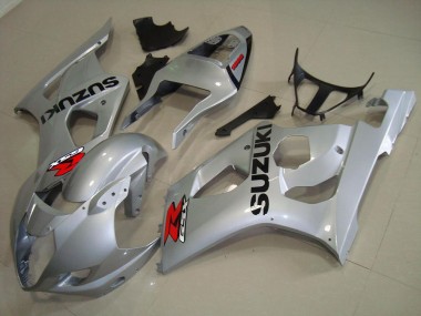 Abs Plástico GSXR 1000 K3 03-04 - Prata