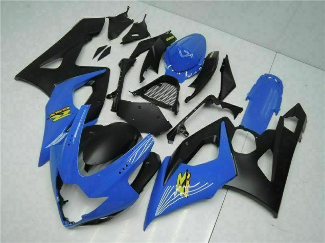 Abs Plástico GSXR 1000 K5 05-06 - Azul Preto Abs Plástico GSXR 1000 K5 05-06 - Azul Preto