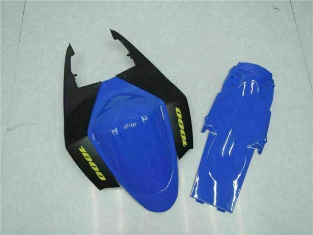 Abs Plástico GSXR 1000 K5 05-06 - Azul Preto Abs Plástico GSXR 1000 K5 05-06 - Azul Preto