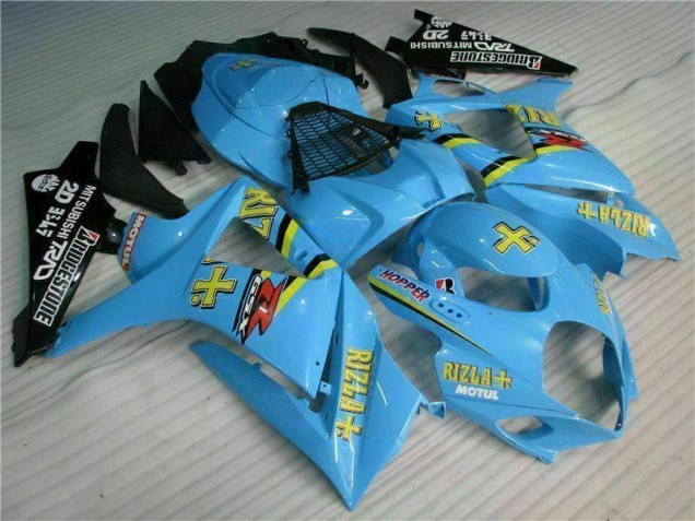 Abs Plástico GSXR 1000 K7 07-08 - Azul Abs Plástico GSXR 1000 K7 07-08 - Azul