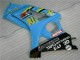 Abs Plástico GSXR 1000 K7 07-08 - Azul Abs Plástico GSXR 1000 K7 07-08 - Azul