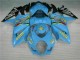 Abs Plástico GSXR 1000 K7 07-08 - Azul Abs Plástico GSXR 1000 K7 07-08 - Azul