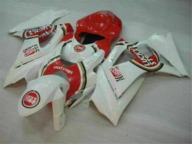 Abs Plástico GSXR 1000 K7 07-08 - Vermelho Branco Abs Plástico GSXR 1000 K7 07-08 - Vermelho Branco