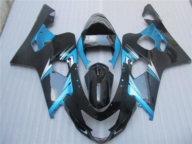 Abs Plástico GSXR 600 / 750 K4 04-05 - Azul Preto