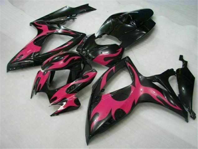 Abs Plástico GSXR 600 / 750 K6 06-07 - Preto Abs Plástico GSXR 600 / 750 K6 06-07 - Preto