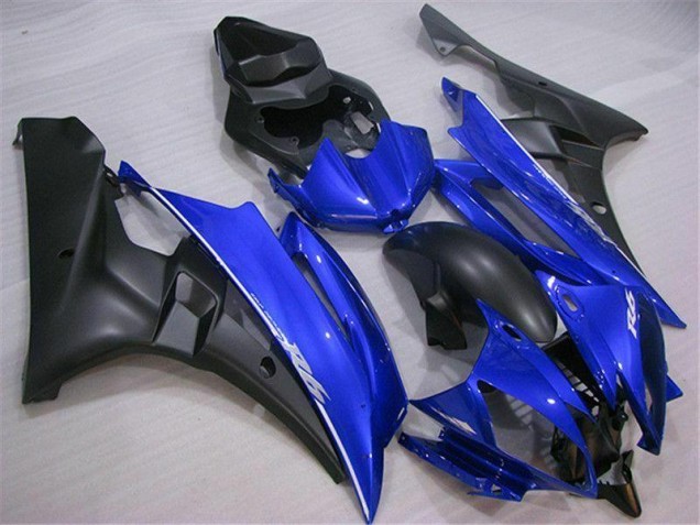 Abs Plástico R6 06-07 - Azul Preto Abs Plástico R6 06-07 - Azul Preto
