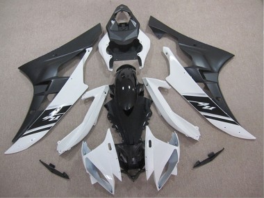 Abs Plástico R6 06-07 - Branco Preto