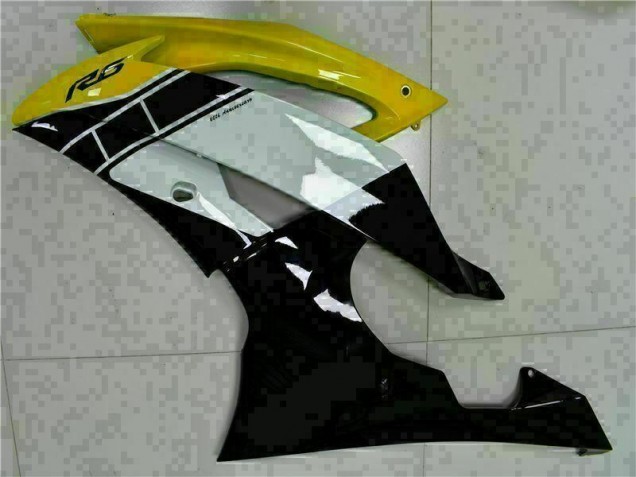 Abs Plástico R6 08-16 - Amarelo Preto Abs Plástico R6 08-16 - Amarelo Preto