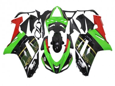 Abs Plástico ZX10R 08-10 - Verde Preto