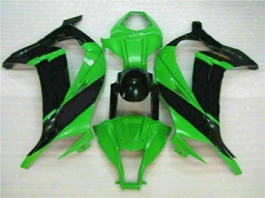 Abs Plástico ZX10R 11-15 - Verde Preto