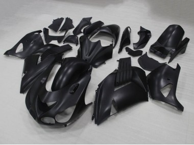 Abs Plástico ZX14R ZZR 1400 06-11 - Preto Fosco