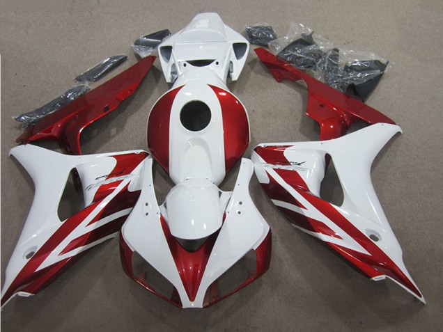 Abs Plásticos CBR 1000RR 06-07 - Vermelho Branco
