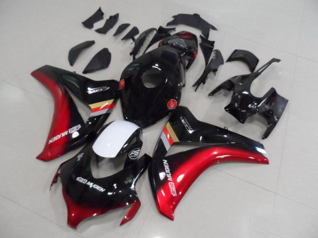 Abs Plásticos CBR 1000RR 08-11 - Preto Vermelho Mugen Abs Plásticos CBR 1000RR 08-11 - Preto Vermelho Mugen