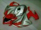 Abs Plásticos CBR 1000RR 08-11 - Vermelho Prata Abs Plásticos CBR 1000RR 08-11 - Vermelho Prata