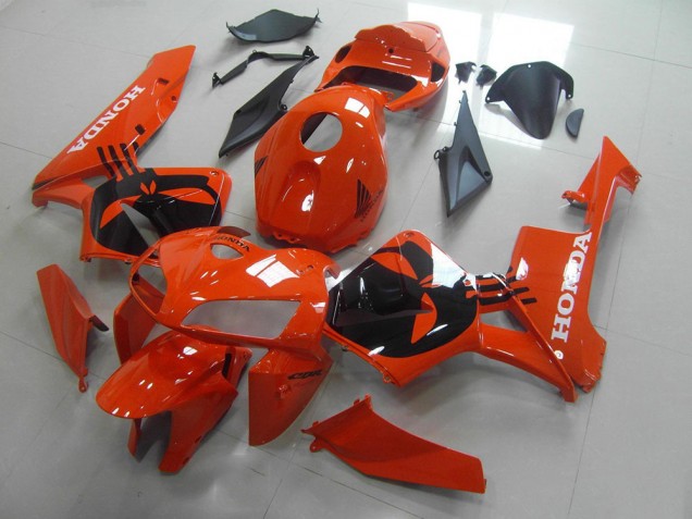 Abs Plásticos CBR 600RR 05-06 - Laranja Preto Abs Plásticos CBR 600RR 05-06 - Laranja Preto