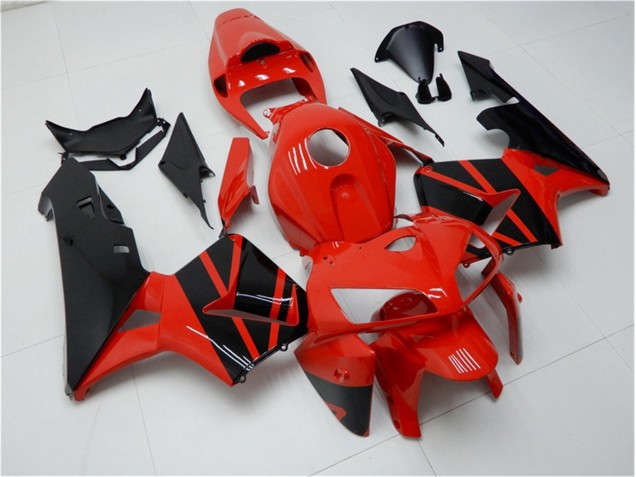 Abs Plásticos CBR 600RR 05-06 - Vermelho Preto