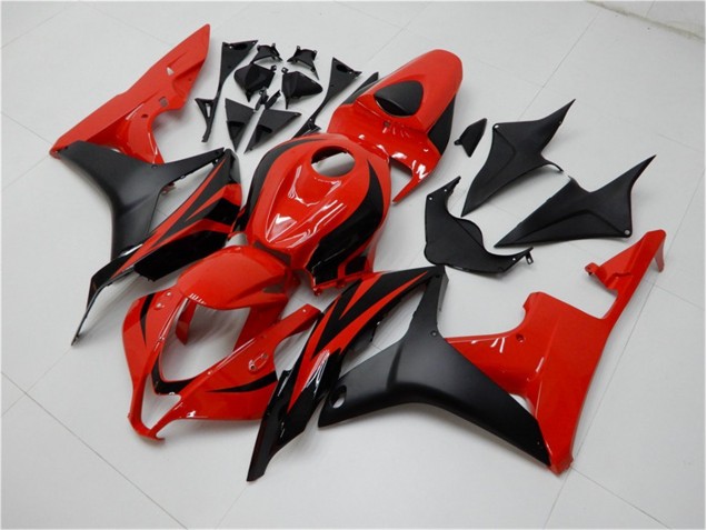 Abs Plásticos CBR 600RR 07-08 - Preto Vermelho Abs Plásticos CBR 600RR 07-08 - Preto Vermelho