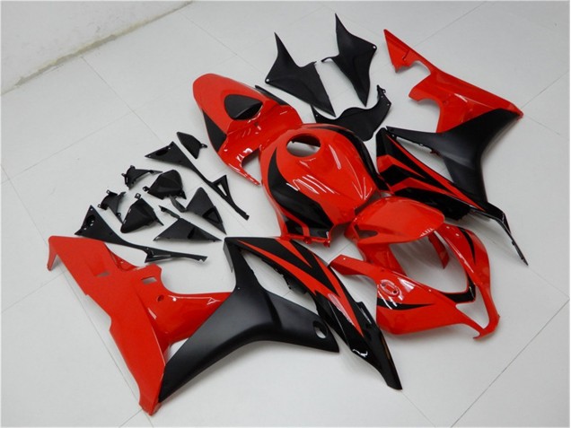 Abs Plásticos CBR 600RR 07-08 - Preto Vermelho Abs Plásticos CBR 600RR 07-08 - Preto Vermelho