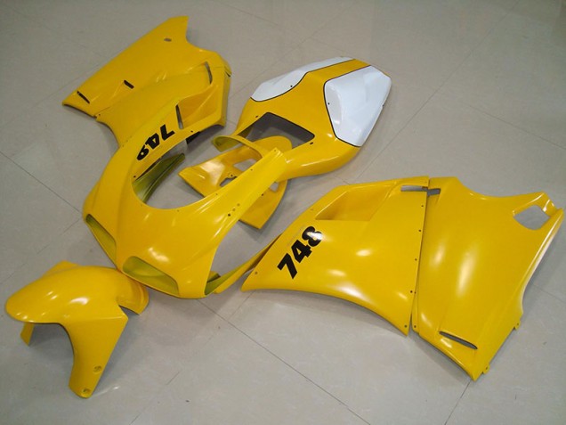 Abs Plásticos Ducati 748 916 996 996S 93-05 - Amarelo Abs Plásticos Ducati 748 916 996 996S 93-05 - Amarelo