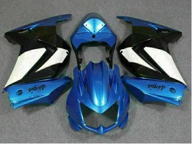 Abs Plásticos EX250 08-12 - Azul Branco Preto Ninja