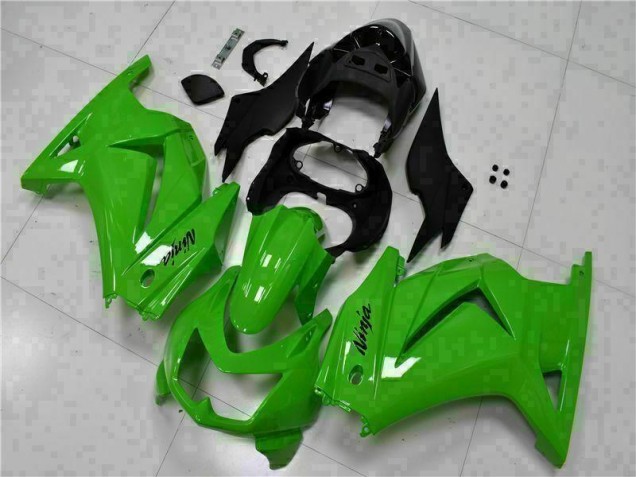 Abs Plásticos EX250 08-12 - Verde Preto Ninja Abs Plásticos EX250 08-12 - Verde Preto Ninja