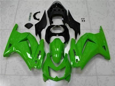 Abs Plásticos EX250 08-12 - Verde Preto Ninja