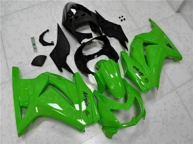 Abs Plásticos EX250 08-12 - Verde Preto Ninja Abs Plásticos EX250 08-12 - Verde Preto Ninja