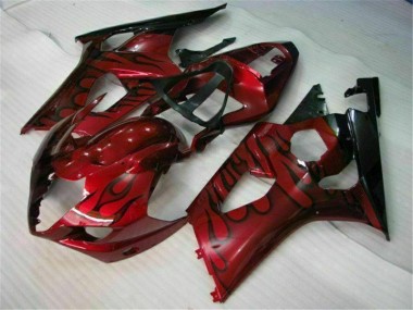 Abs Plásticos GSXR 1000 K3 03-04 - Vermelho