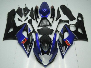 Abs Plásticos GSXR 1000 K5 05-06 - Azul Preto