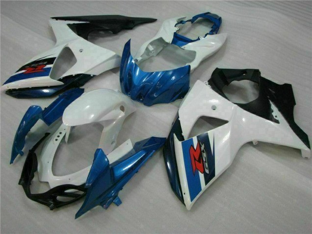 Abs Plásticos GSXR 1000 K9 09-16 - Azul Branco Abs Plásticos GSXR 1000 K9 09-16 - Azul Branco