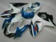Abs Plásticos GSXR 1000 K9 09-16 - Azul Branco Abs Plásticos GSXR 1000 K9 09-16 - Azul Branco