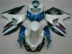 Abs Plásticos GSXR 1000 K9 09-16 - Azul Branco Abs Plásticos GSXR 1000 K9 09-16 - Azul Branco