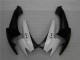 Abs Plásticos GSXR 600 / 750 K6 06-07 - Branco Preto Abs Plásticos GSXR 600 / 750 K6 06-07 - Branco Preto