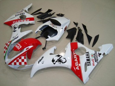 Abs Plásticos R6 03-05 - Vermelho Branco