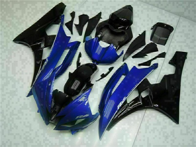 Abs Plásticos R6 06-07 - Azul Preto Abs Plásticos R6 06-07 - Azul Preto