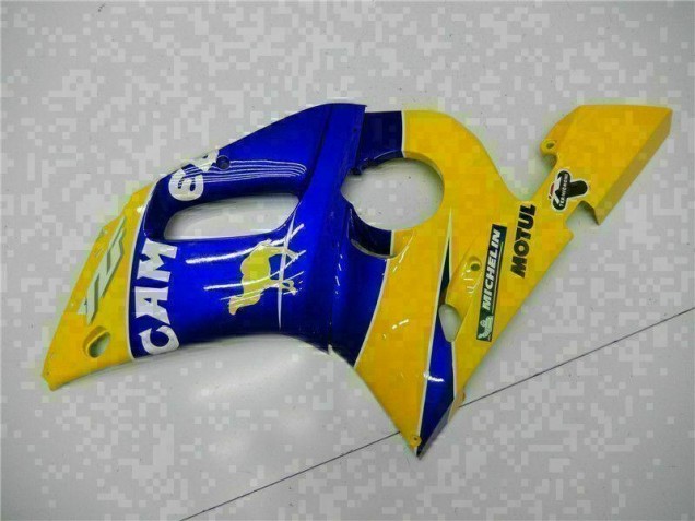 Abs Plásticos R6 98-02 - Amarelo Azul Abs Plásticos R6 98-02 - Amarelo Azul