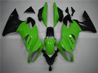 Abs Plásticos ZX10R 08-10 - Verde Preto