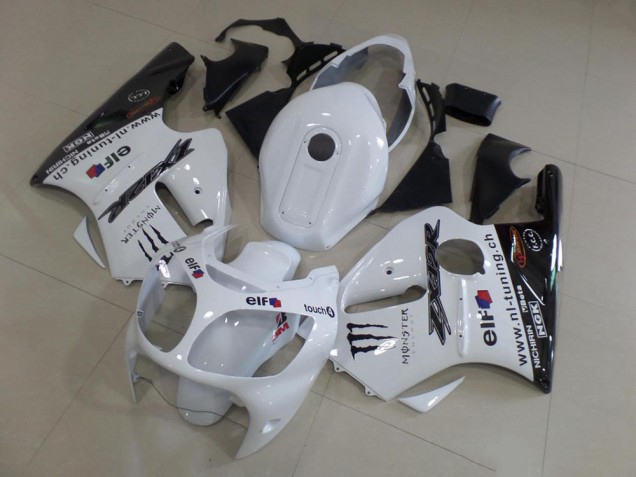 Abs Plásticos ZX12R 02-06 - Branco Abs Plásticos ZX12R 02-06 - Branco