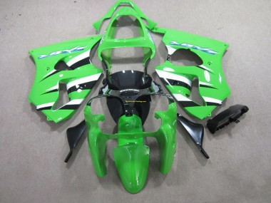 Abs Plásticos ZX6R 00-02 - Verde Preto Branco