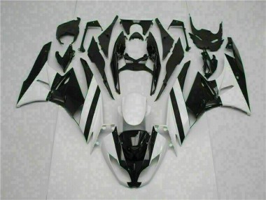 Abs Plásticos ZX6R 09-12 - Branco Preto