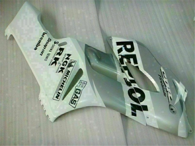 Carenagem CBR 1000RR 04-05 - Branco Prata Repsol Carenagem CBR 1000RR 04-05 - Branco Prata Repsol