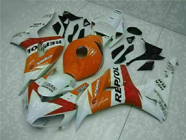 Carenagem CBR 1000RR 04-05 - Laranja Branco Repsol Carenagem CBR 1000RR 04-05 - Laranja Branco Repsol