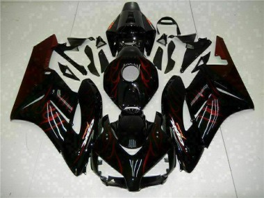 Carenagem CBR 1000RR 04-05 - Vermelho Chama Preto