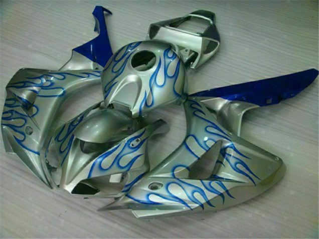 Carenagem CBR 1000RR 06-07 - Azul Chama Prata Carenagem CBR 1000RR 06-07 - Azul Chama Prata