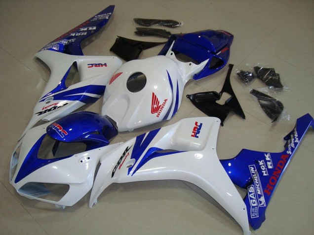 Carenagem CBR 1000RR 06-07 - Branco & Azul